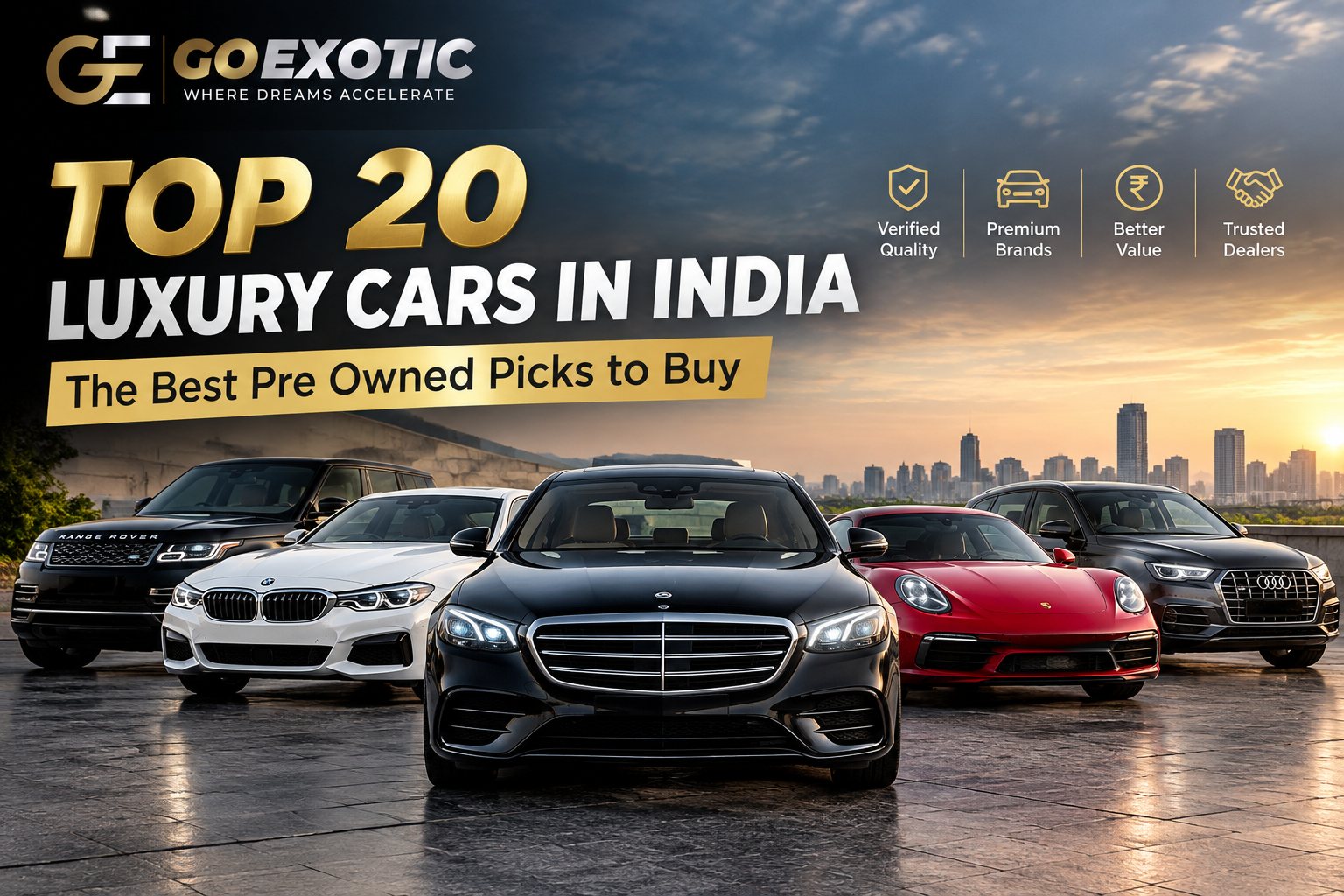 Top 20 Pre Owned Luxury Cars in India: Best Picks for 2026